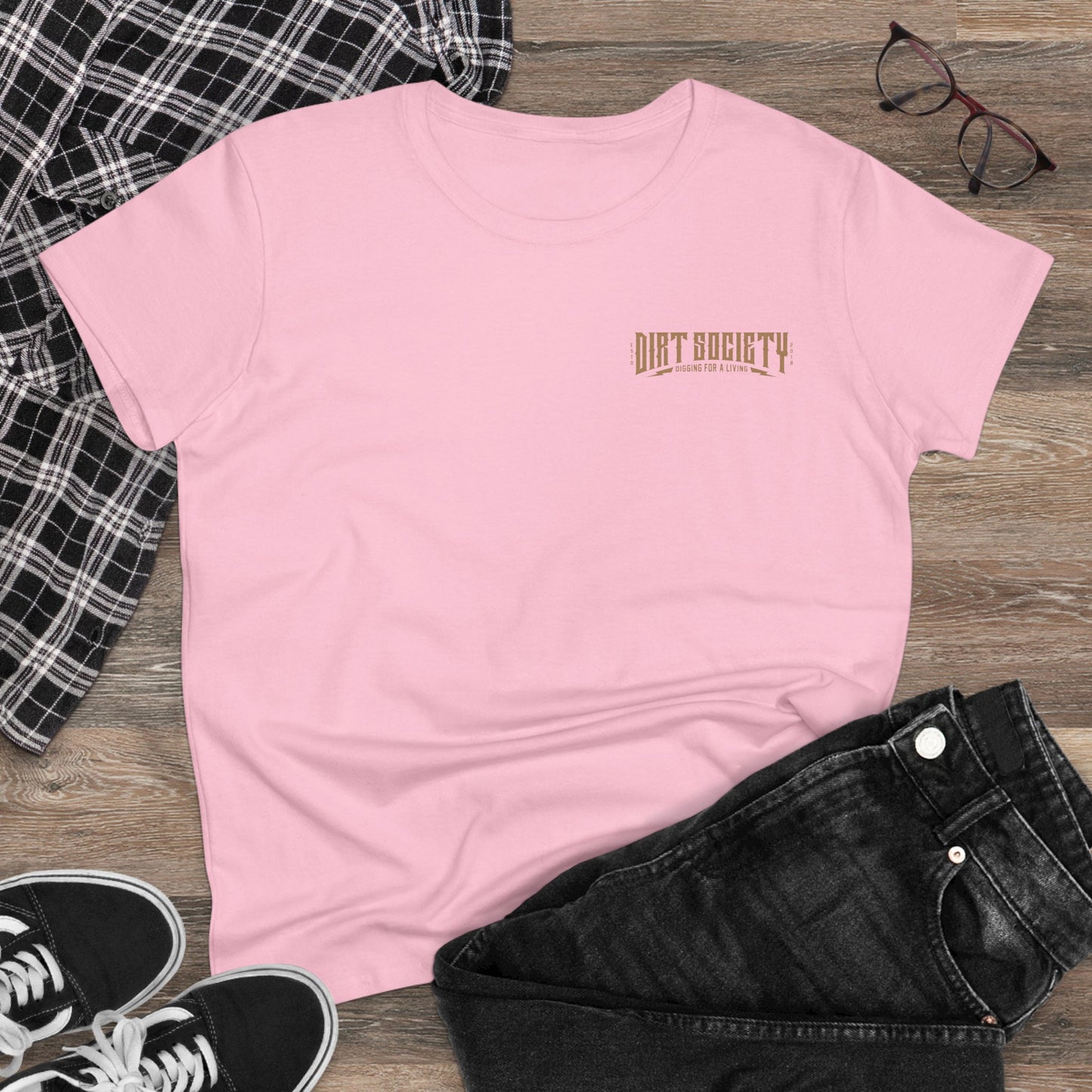 Move Dirt Talk Shit Womens Tee