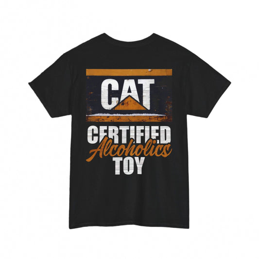 Certified Alcoholics Toy Heavy Cotton Tee | Dirt Society