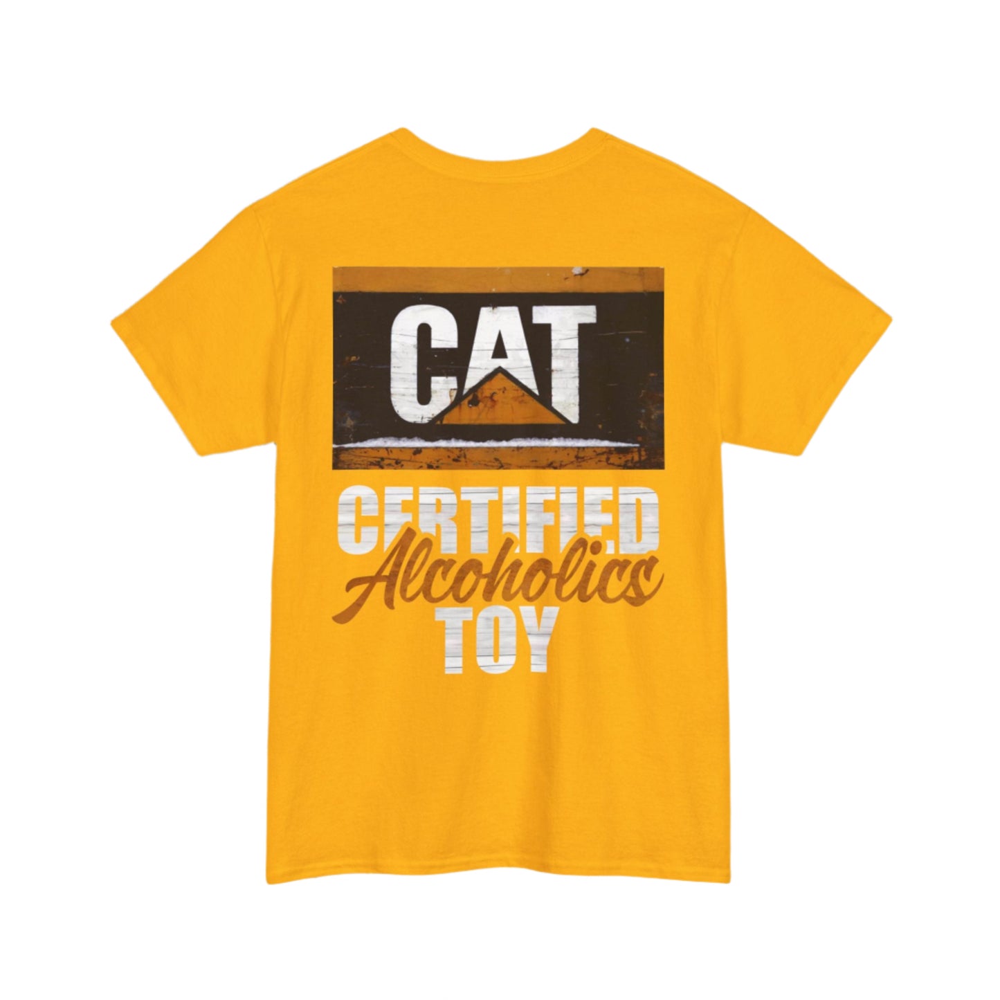 Certified Alcoholics Toy Heavy Cotton Tee | Dirt Society
