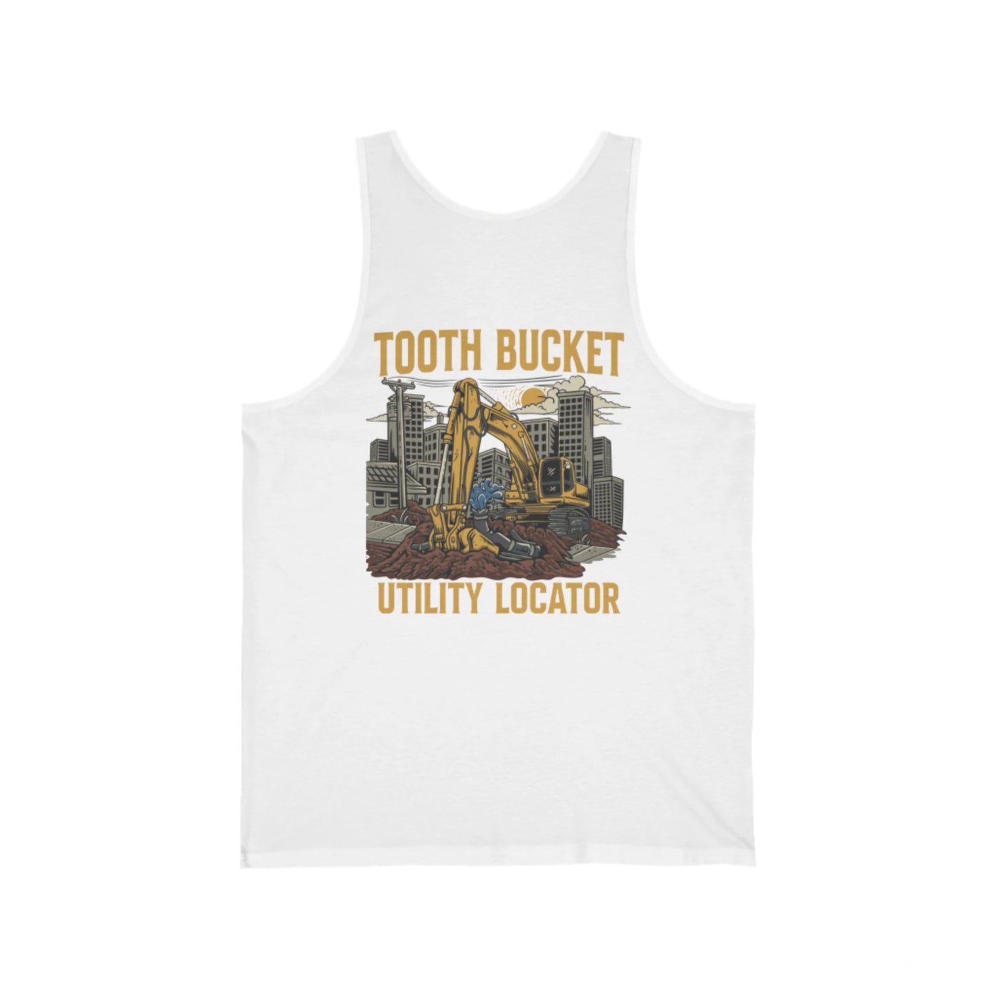 Tooth Bucket Utility Locator- Jersey Tank