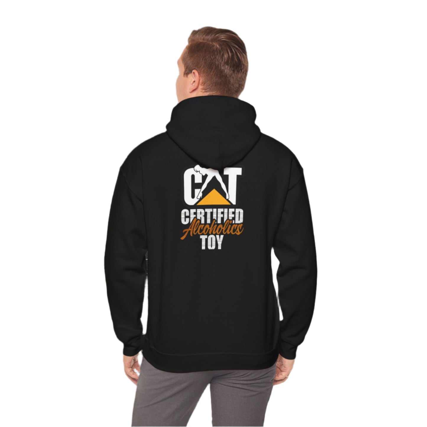 CAT Stripper theme- Heavy Blend™ Hooded Sweatshirt