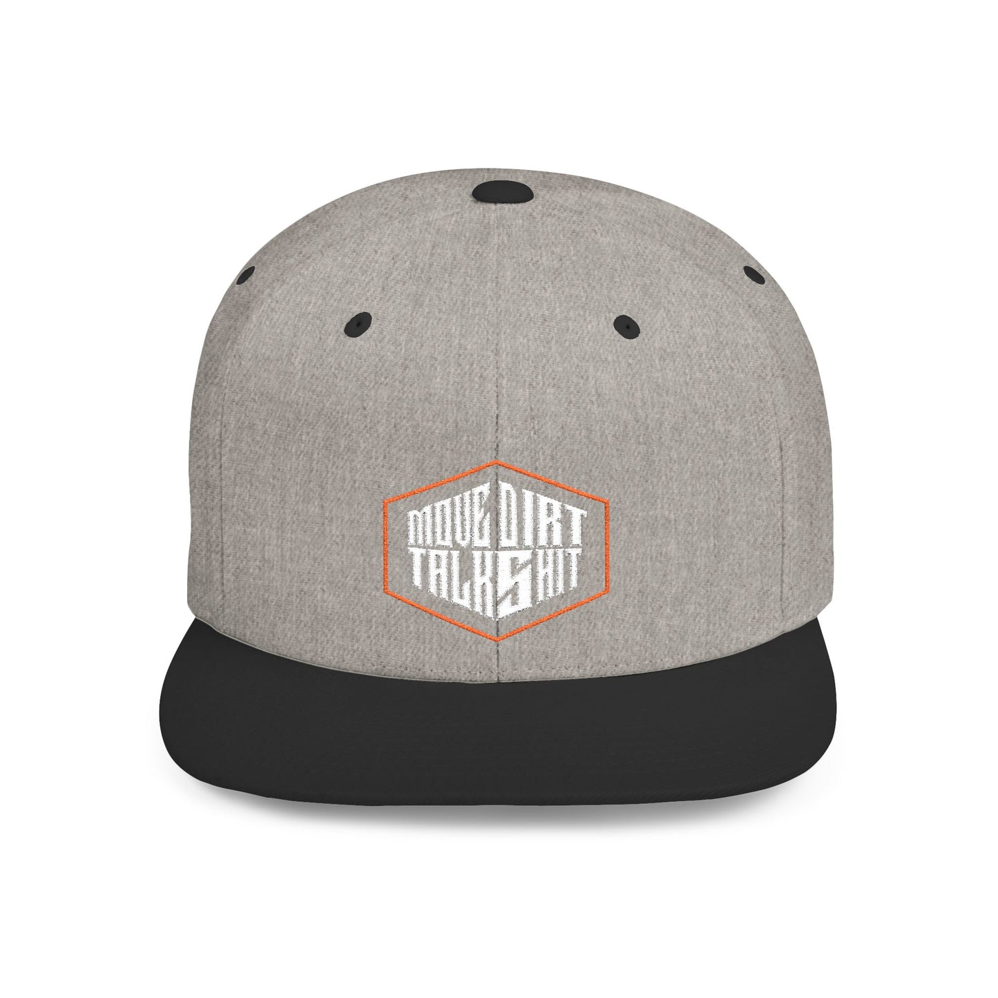Move Dirt Talk Shit Flat Bill Snapback