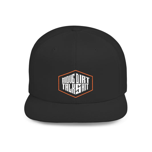 Move Dirt Talk Shit Flat Bill Snapback