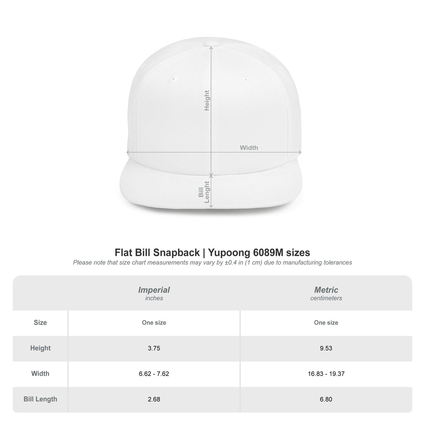 Move Dirt Talk Shit Flat Bill Snapback