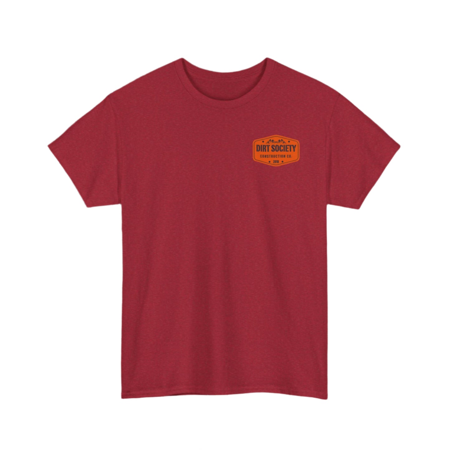Tooth Bucket Utility Locator- Heavy Cotton Tee