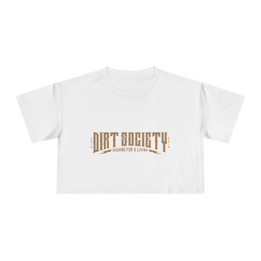 Dirt Society Women's Crop Tee -