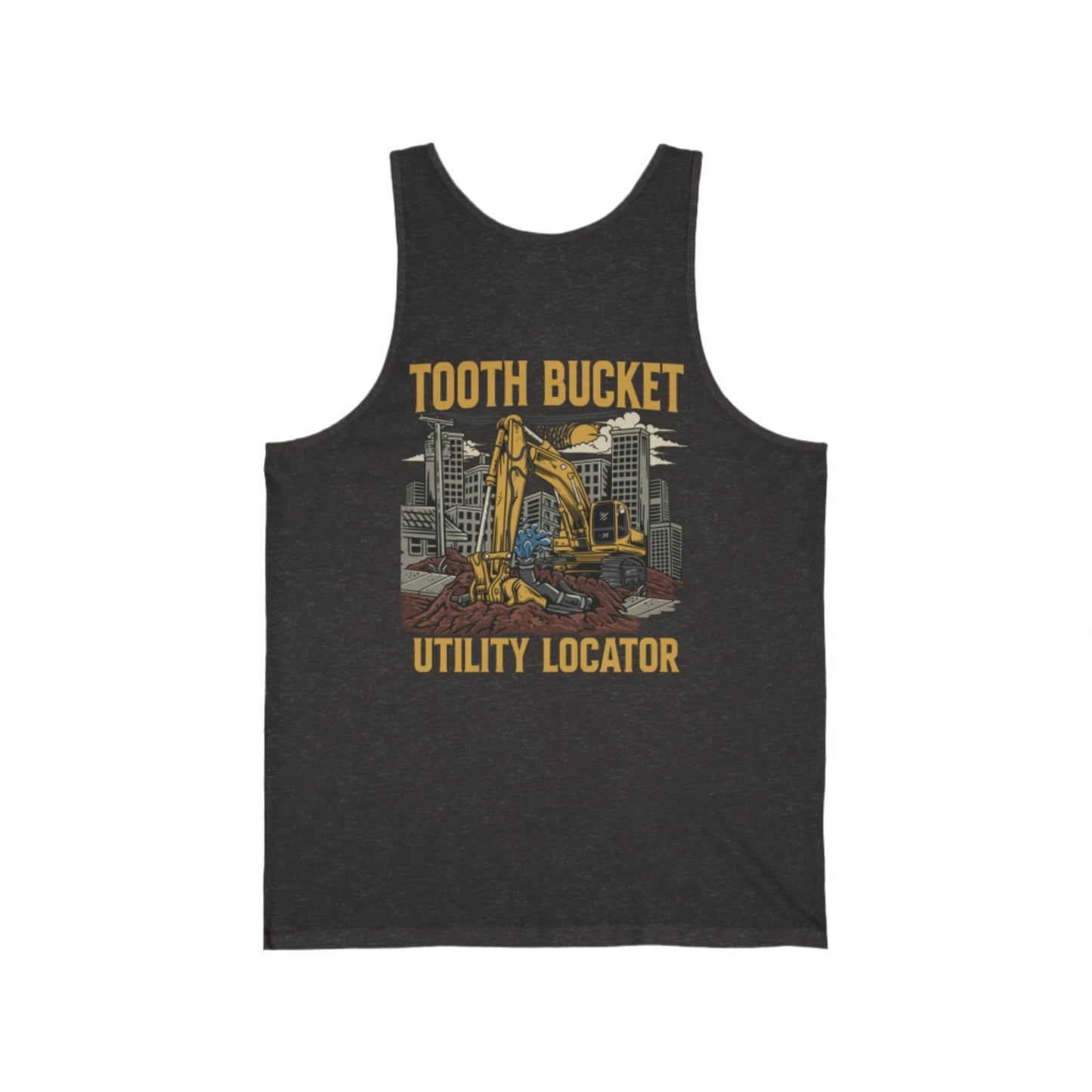 Tooth Bucket Utility Locator- Jersey Tank