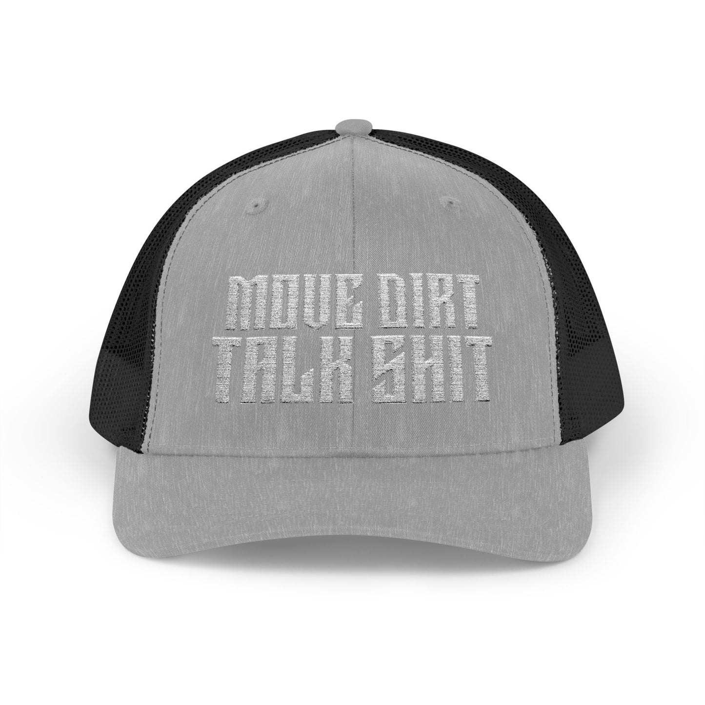 Move Dirt Talk Shit Snapback Trucker Cap