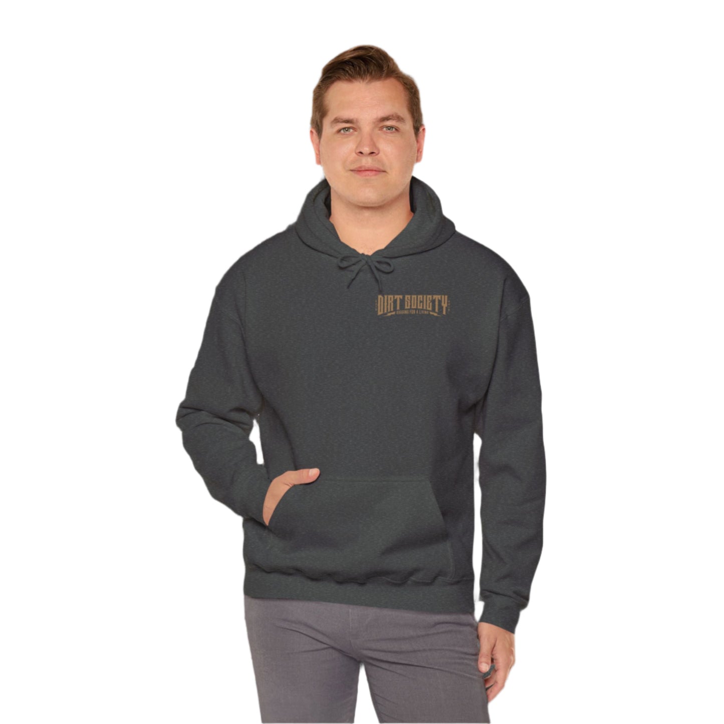 Tooth Bucket Utility Locator-Heavy Blend™ Hooded Sweatshirt