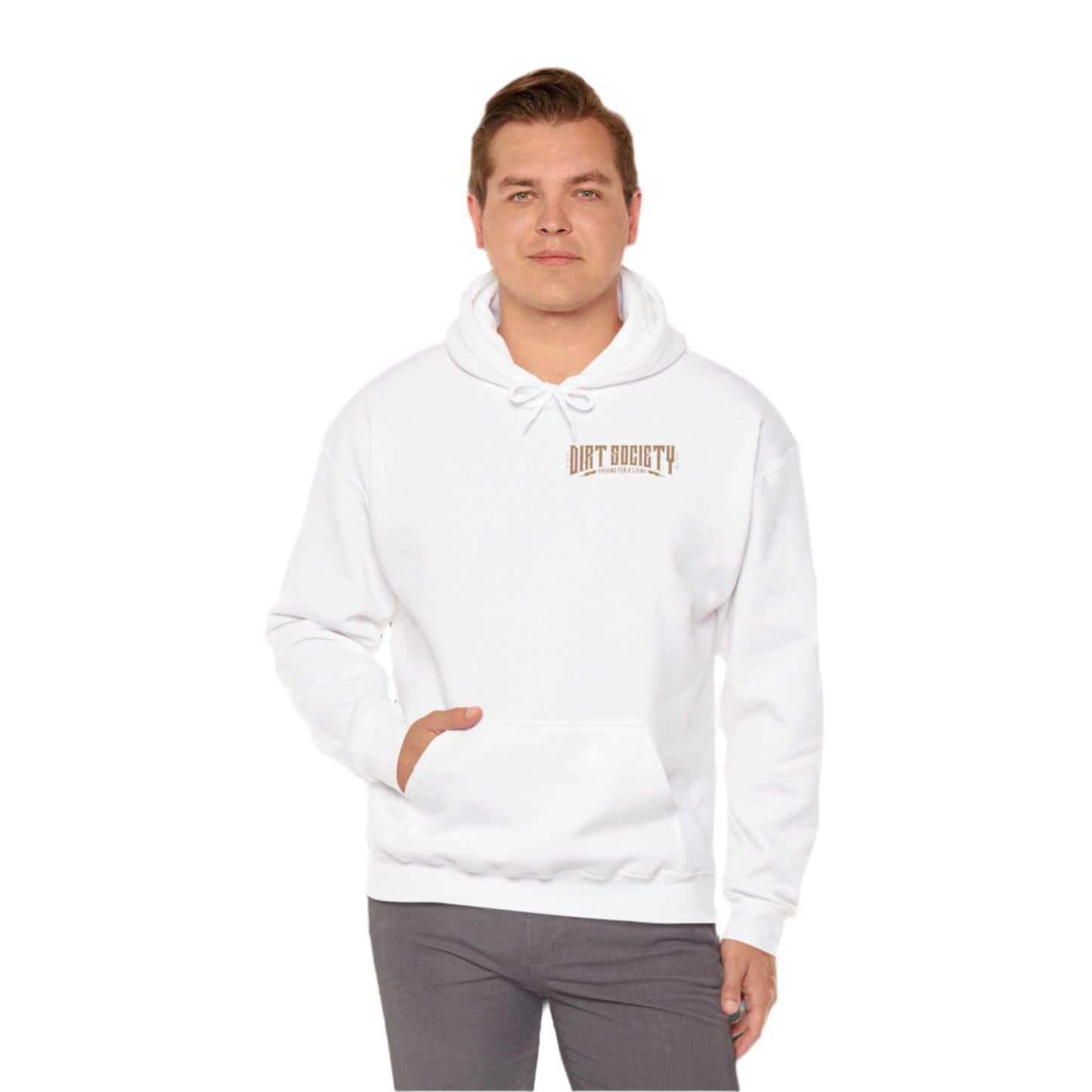 Tooth Bucket Utility Locator-Heavy Blend™ Hooded Sweatshirt