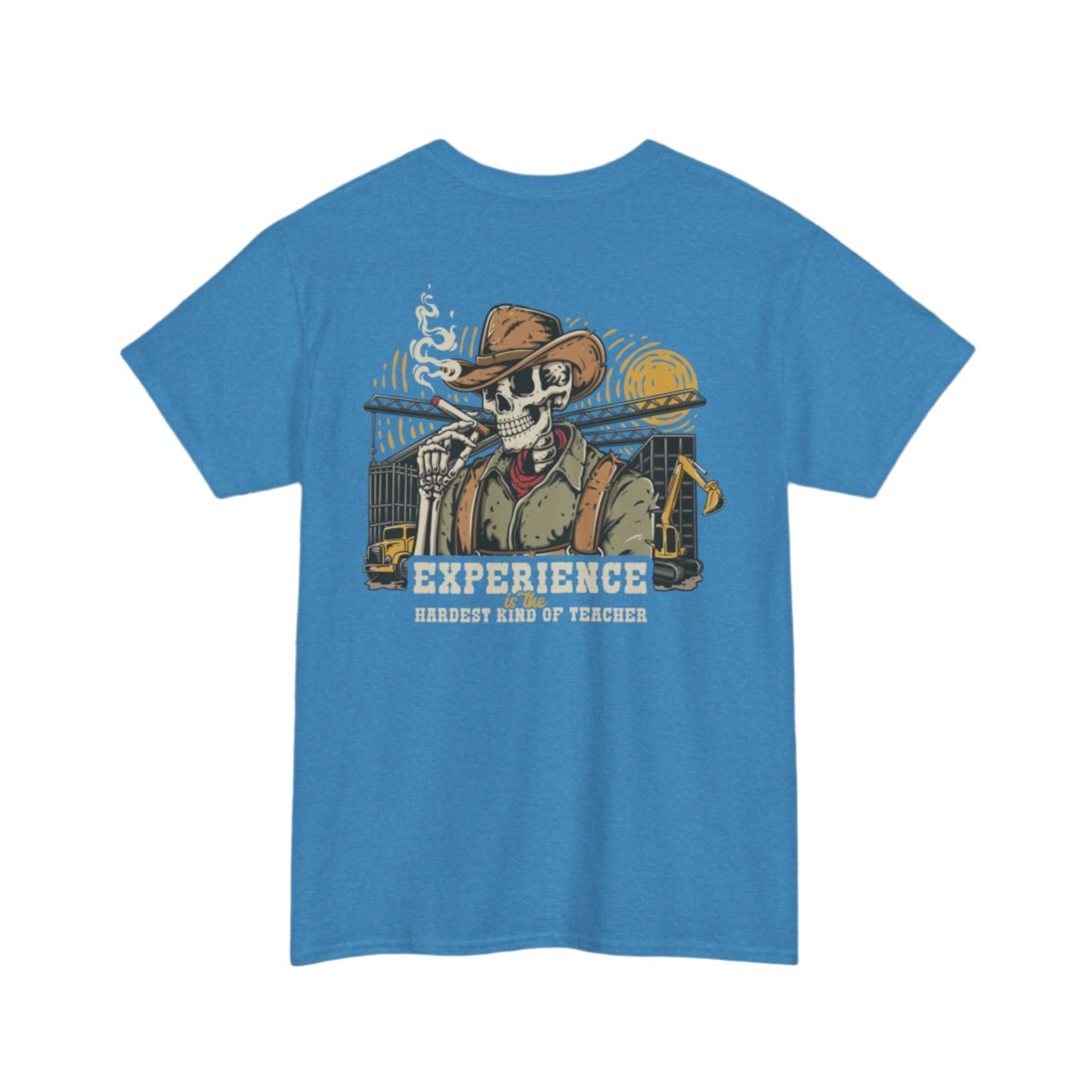 Experience is the Hardest Kind of Teacher Heavy Cotton Tee
