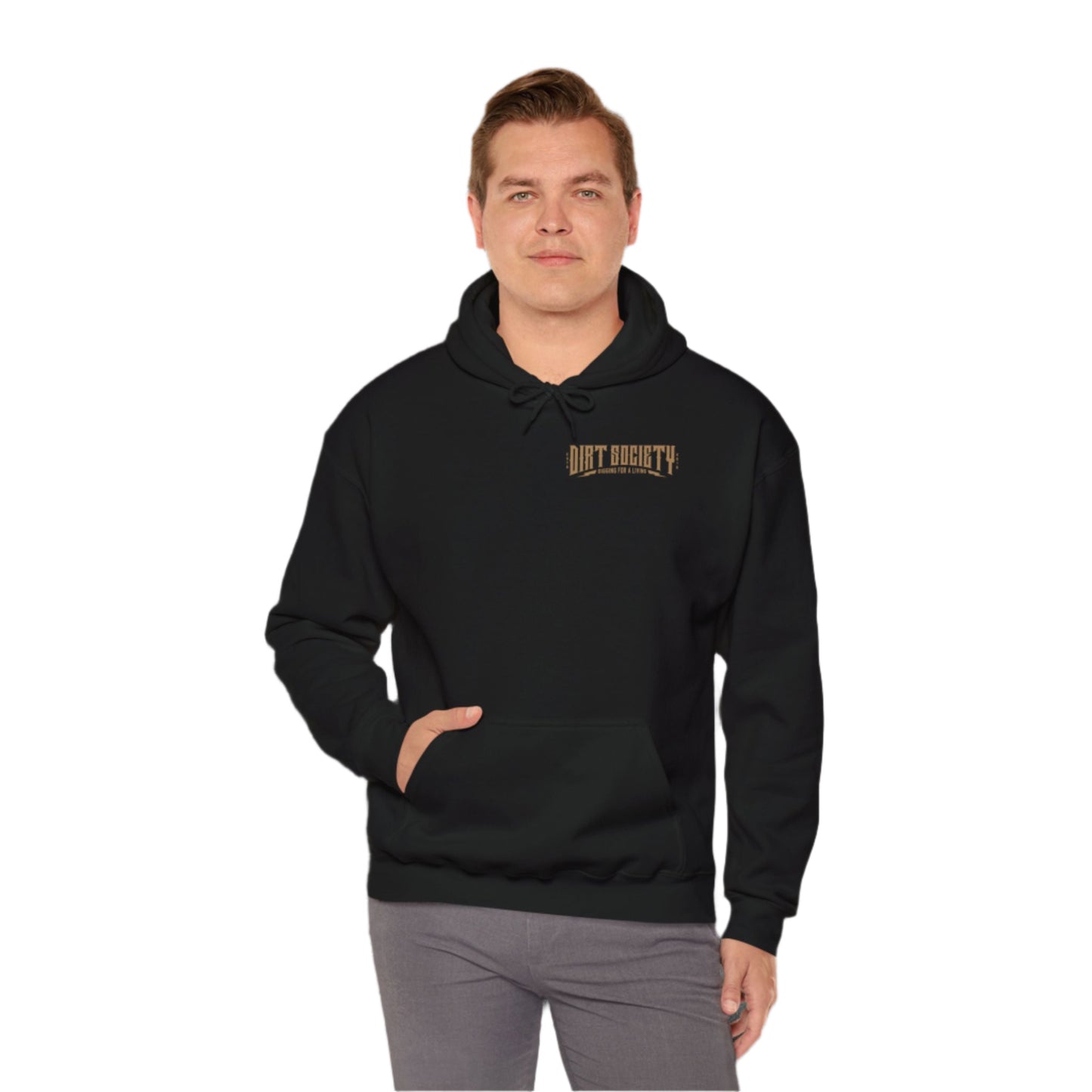 Tooth Bucket Utility Locator-Heavy Blend™ Hooded Sweatshirt