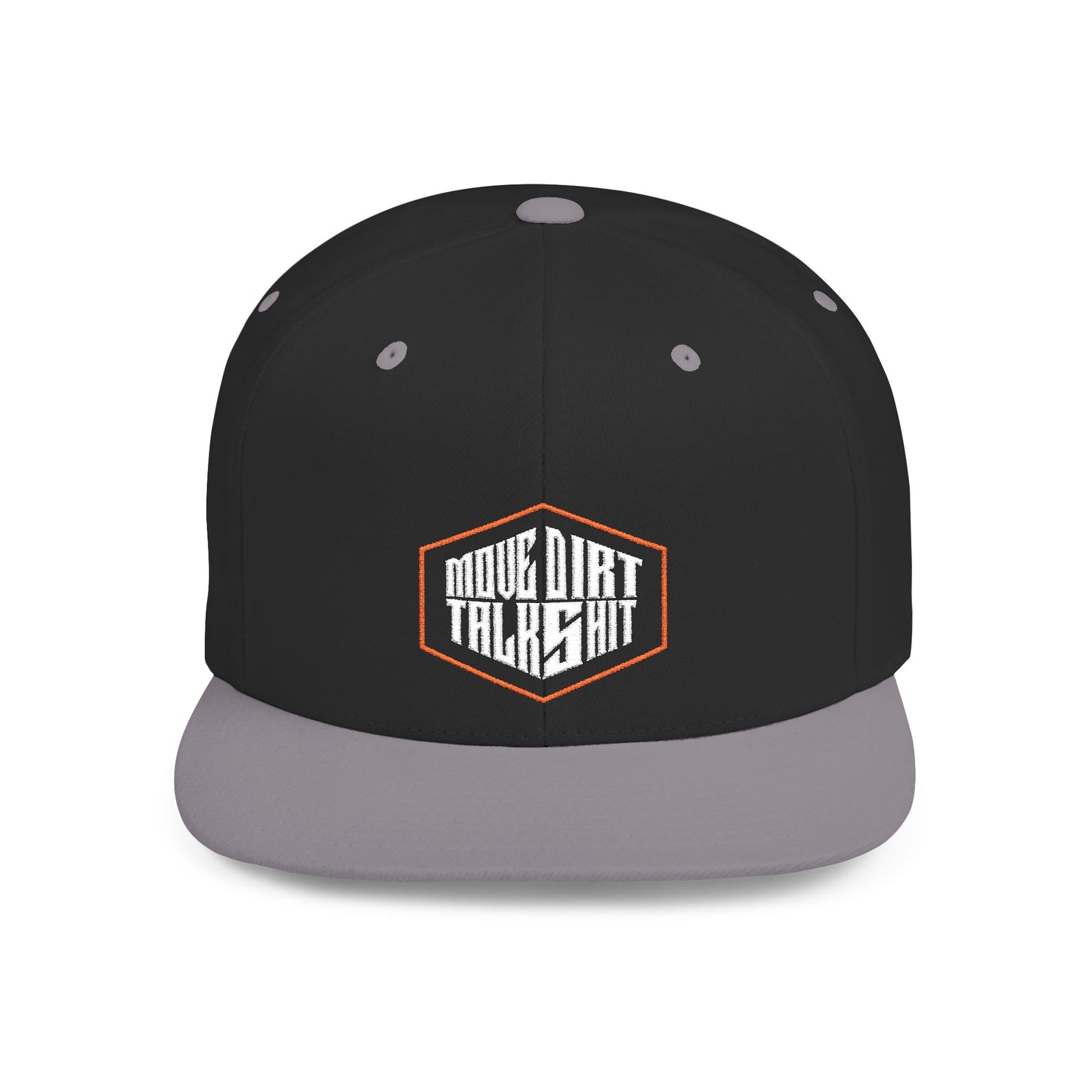 Move Dirt Talk Shit Flat Bill Snapback