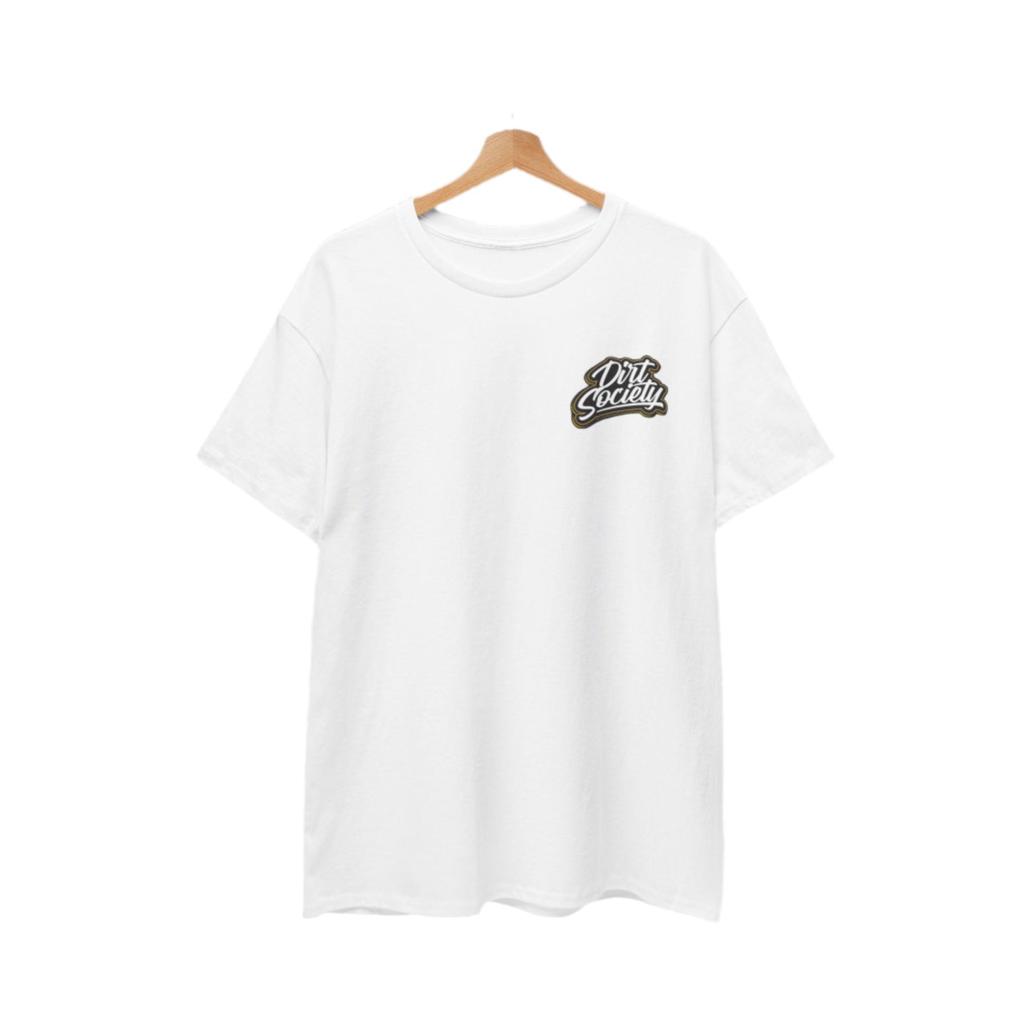 Dirt Society Logo Heavy Cotton Tee | Comfort & Style