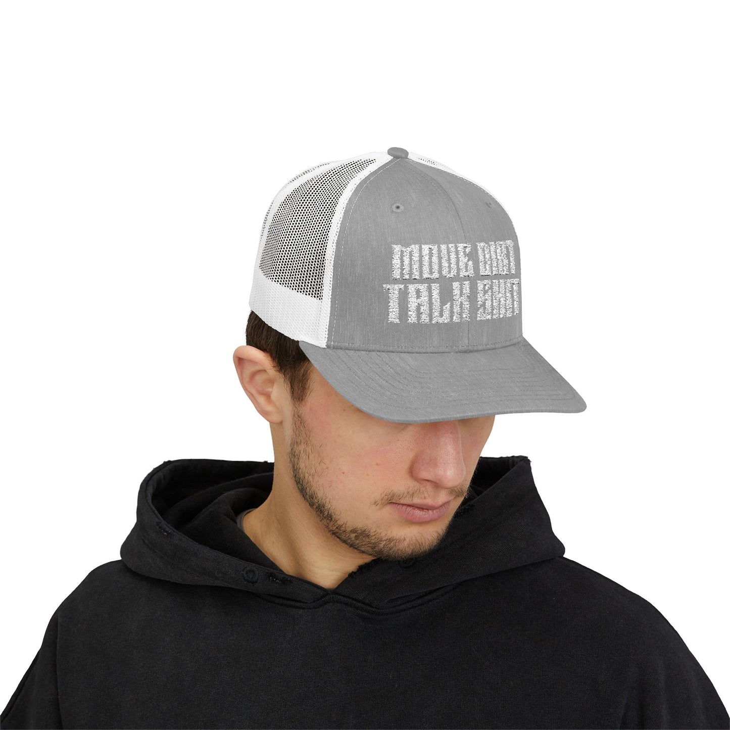 Move Dirt Talk Shit Snapback Trucker Cap