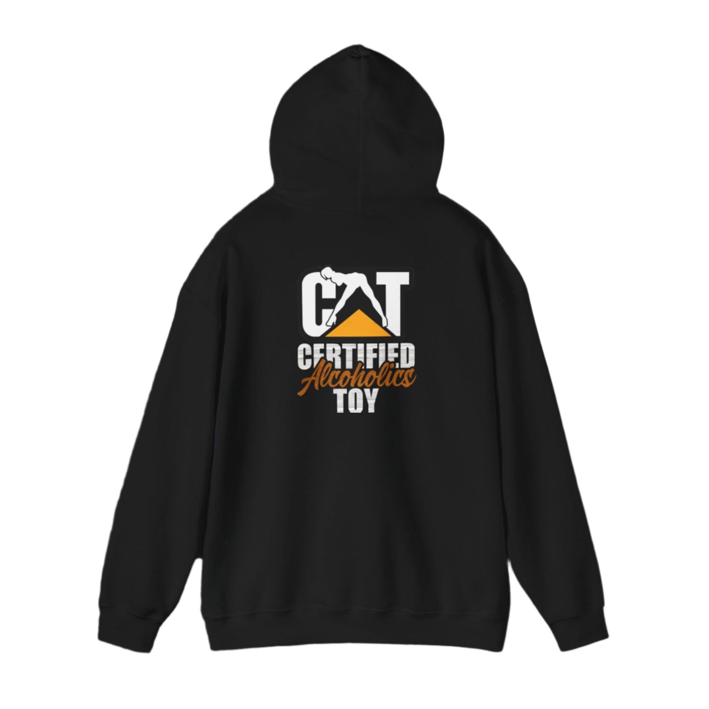 CAT Stripper theme- Heavy Blend™ Hooded Sweatshirt