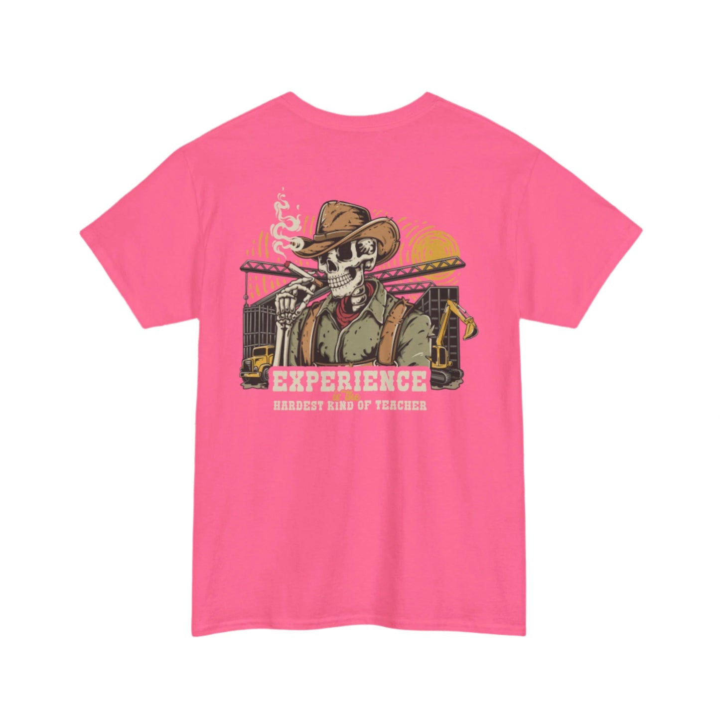 Experience is the Hardest Kind of Teacher Heavy Cotton Tee