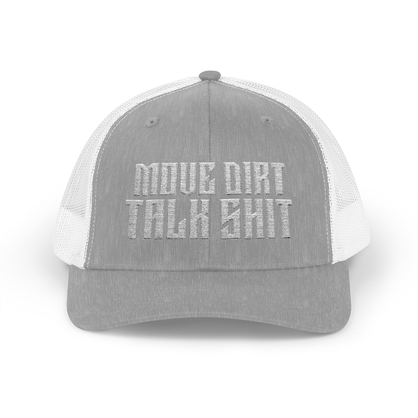 Move Dirt Talk Shit Snapback Trucker Cap