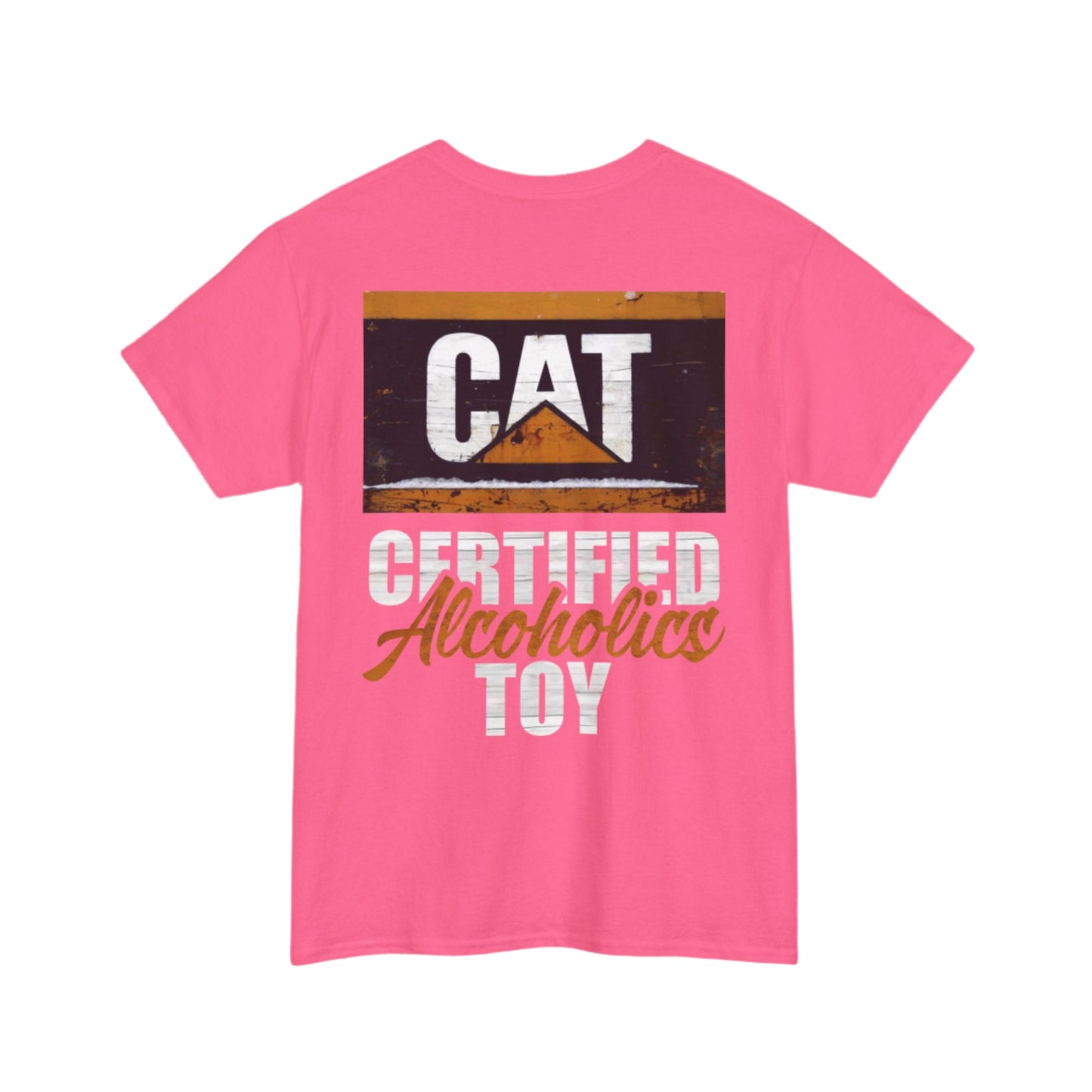 Certified Alcoholics Toy Heavy Cotton Tee | Dirt Society
