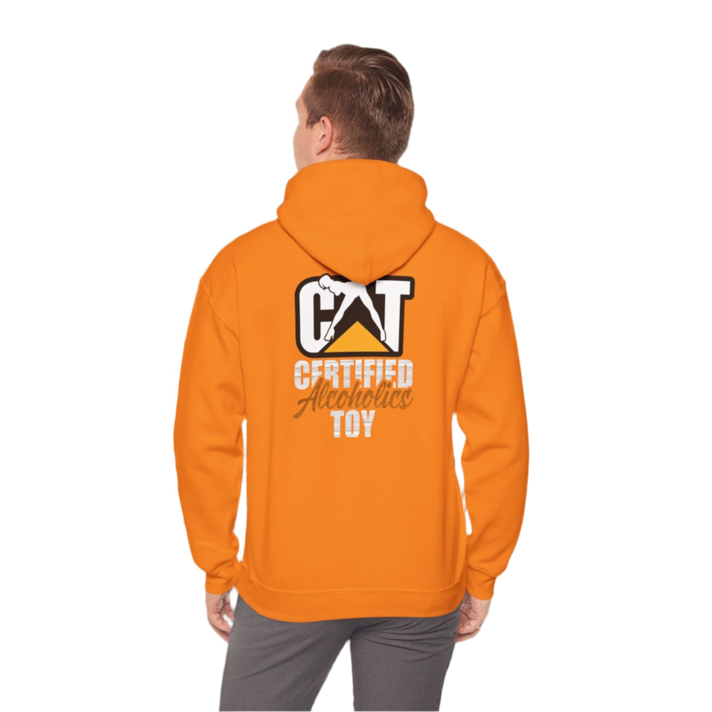 CAT Stripper theme- Heavy Blend™ Hooded Sweatshirt