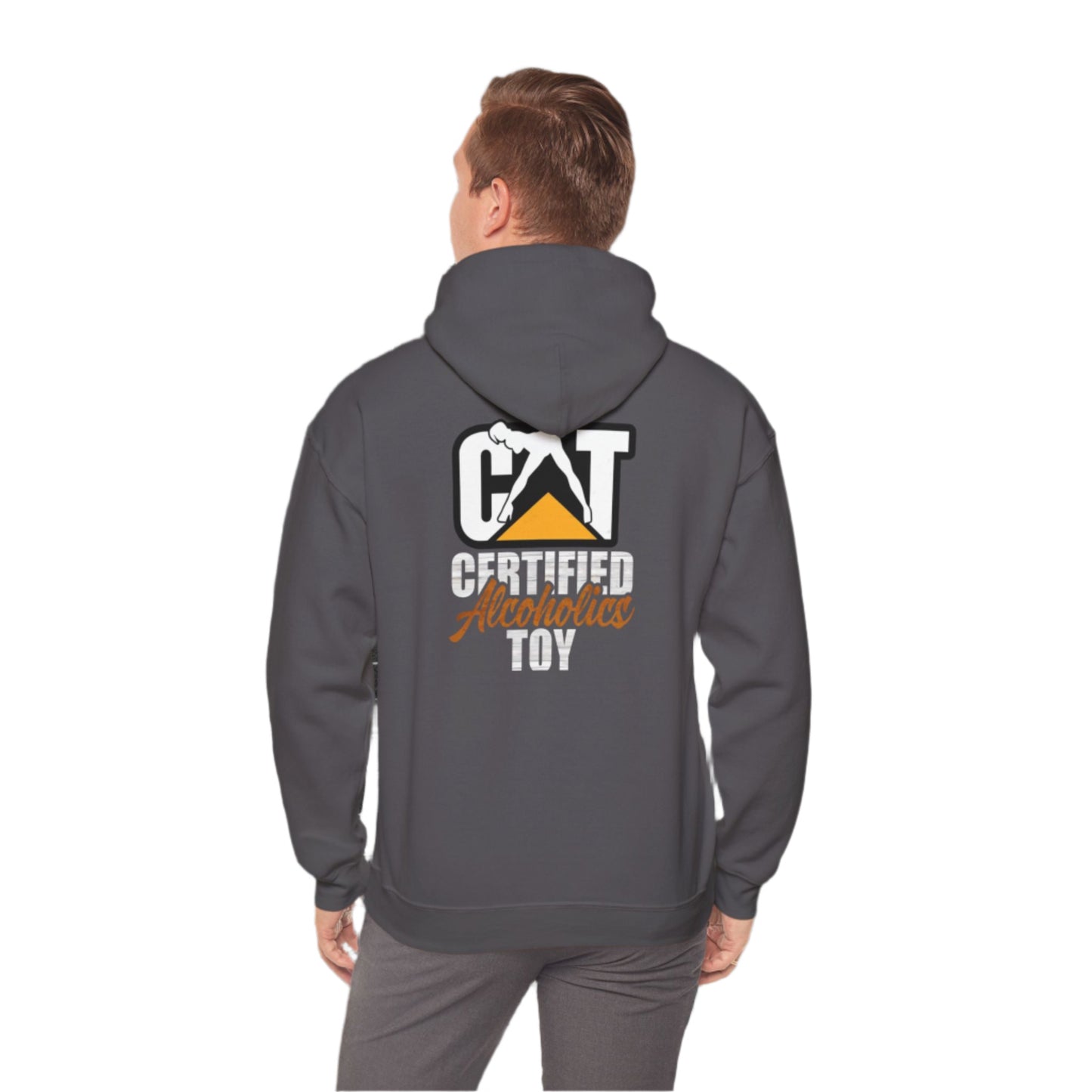 CAT Stripper theme- Heavy Blend™ Hooded Sweatshirt