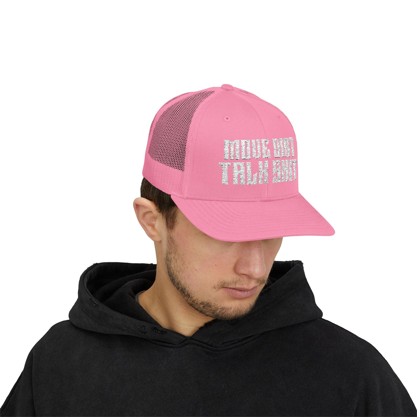 Move Dirt Talk Shit Snapback Trucker Cap