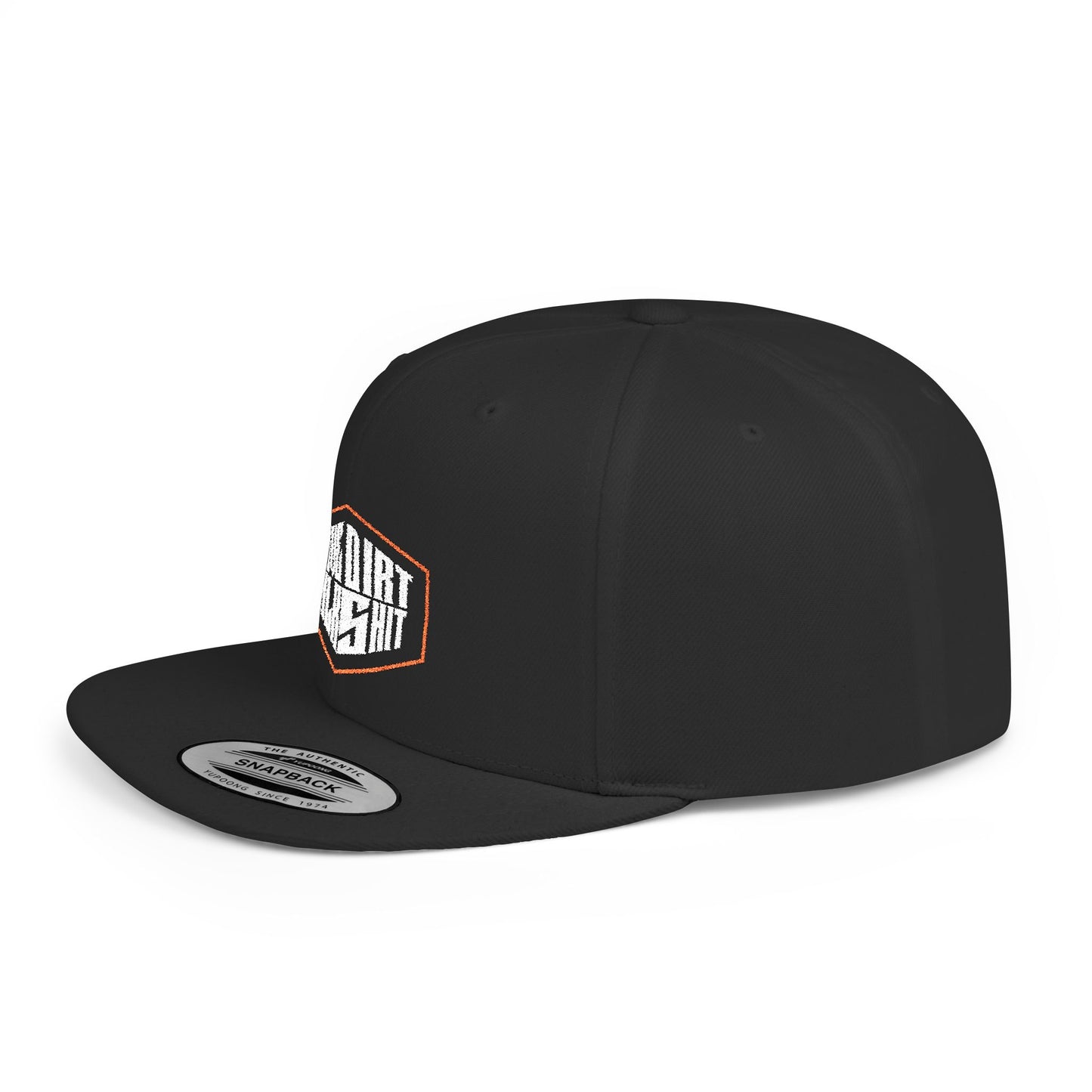 Move Dirt Talk Shit Flat Bill Snapback