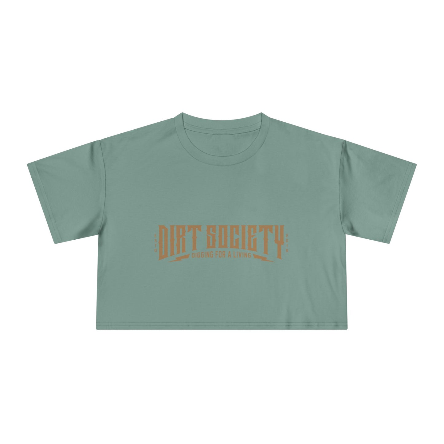 Dirt Society Women's Crop Tee -