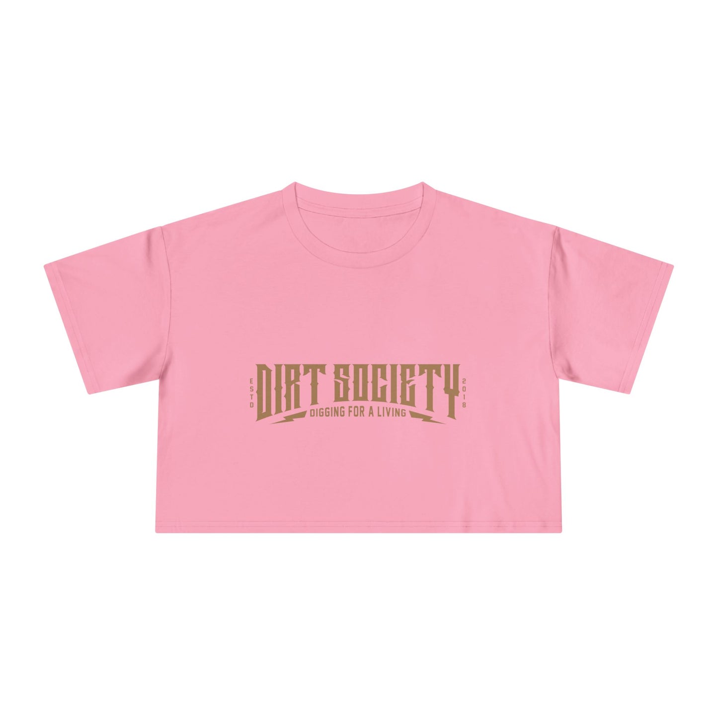 Dirt Society Women's Crop Tee -