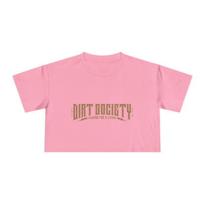 Dirt Society Women's Crop Tee -