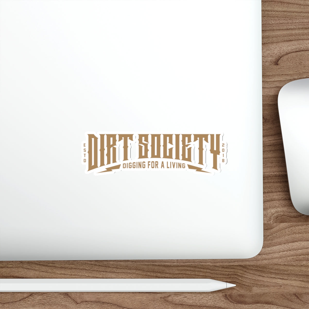 Dirt Society Logo Die-Cut Stickers | Water-Resistant | Dirt Society