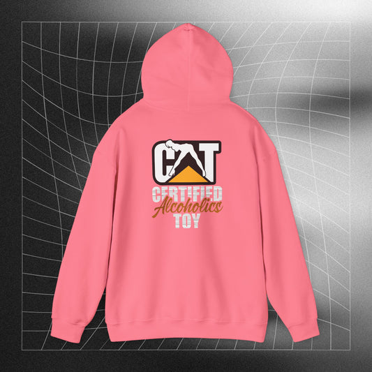 CAT Stripper theme- Heavy Blend™ Hooded Sweatshirt