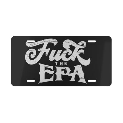 F*** the EPA Vanity Plate