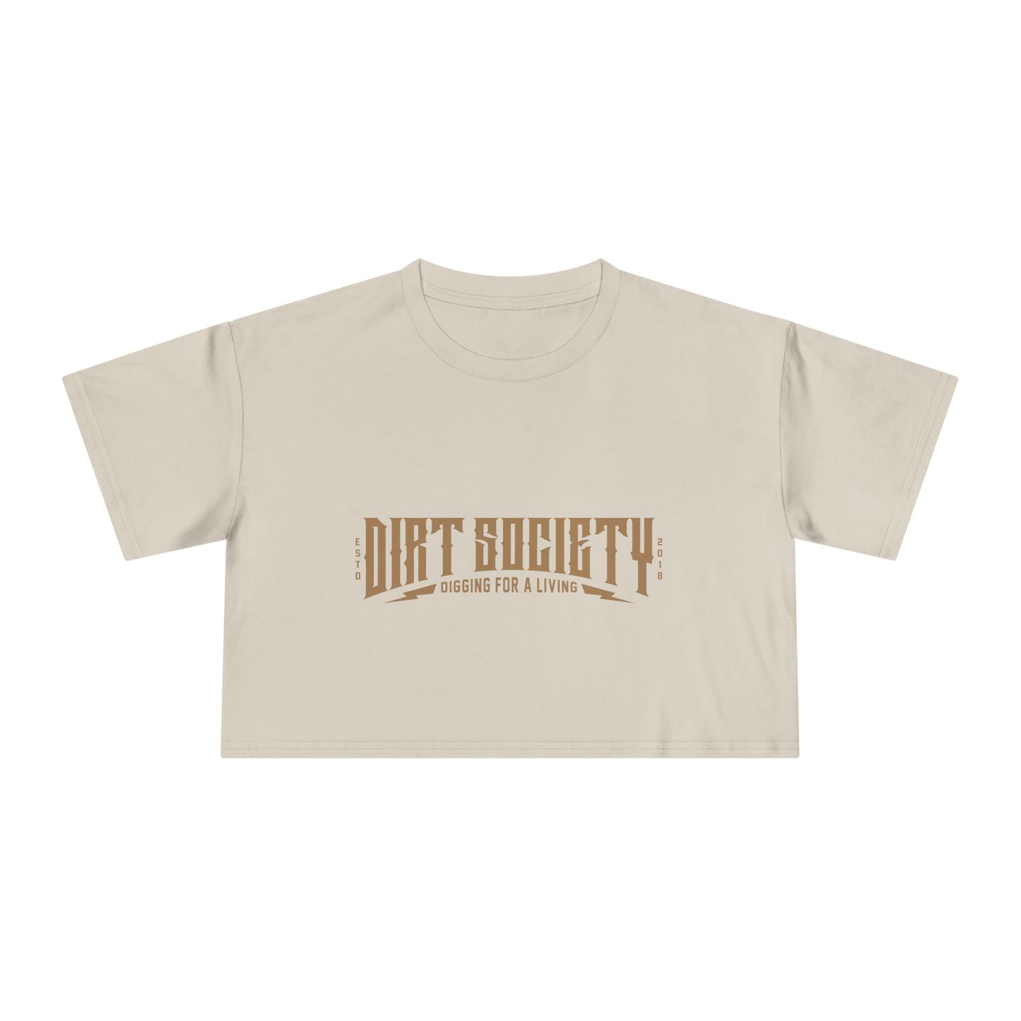 Dirt Society Women's Crop Tee -
