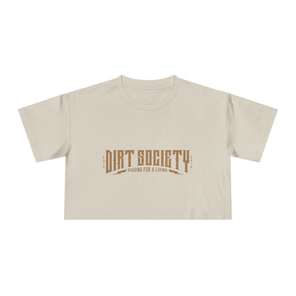 Dirt Society Women's Crop Tee -