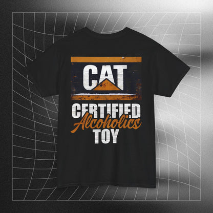 Certified Alcoholics Toy Heavy Cotton Tee | Dirt Society