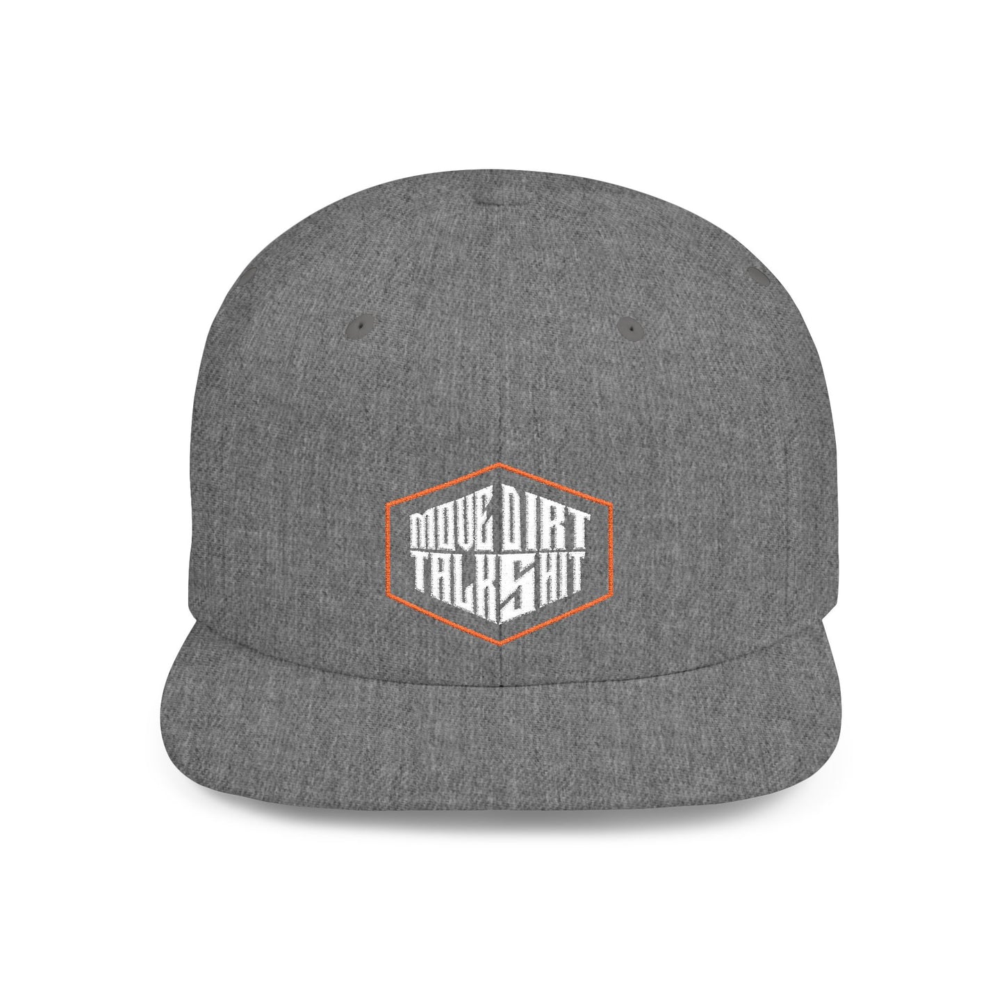 Move Dirt Talk Shit Flat Bill Snapback