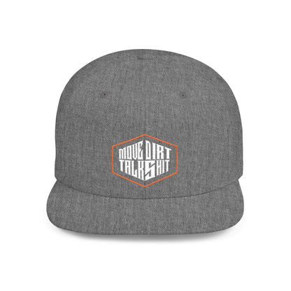 Move Dirt Talk Shit Flat Bill Snapback