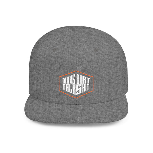 Move Dirt Talk Shit Flat Bill Snapback