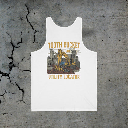 Tooth Bucket Utility Locator- Jersey Tank