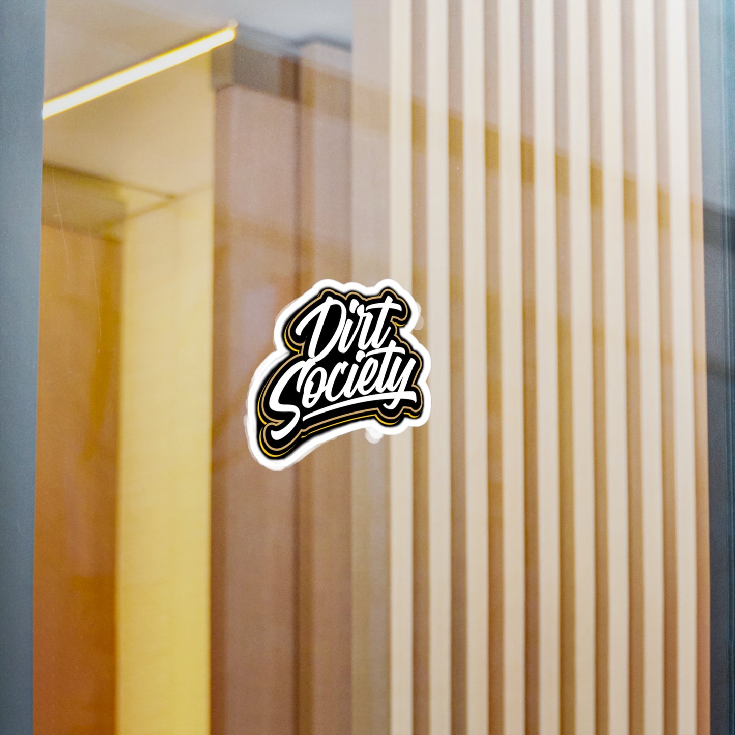 Dirt Society Vinyl Decals | UV Resistant & Removable