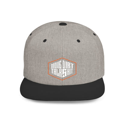 Move Dirt Talk Shit Flat Bill Snapback