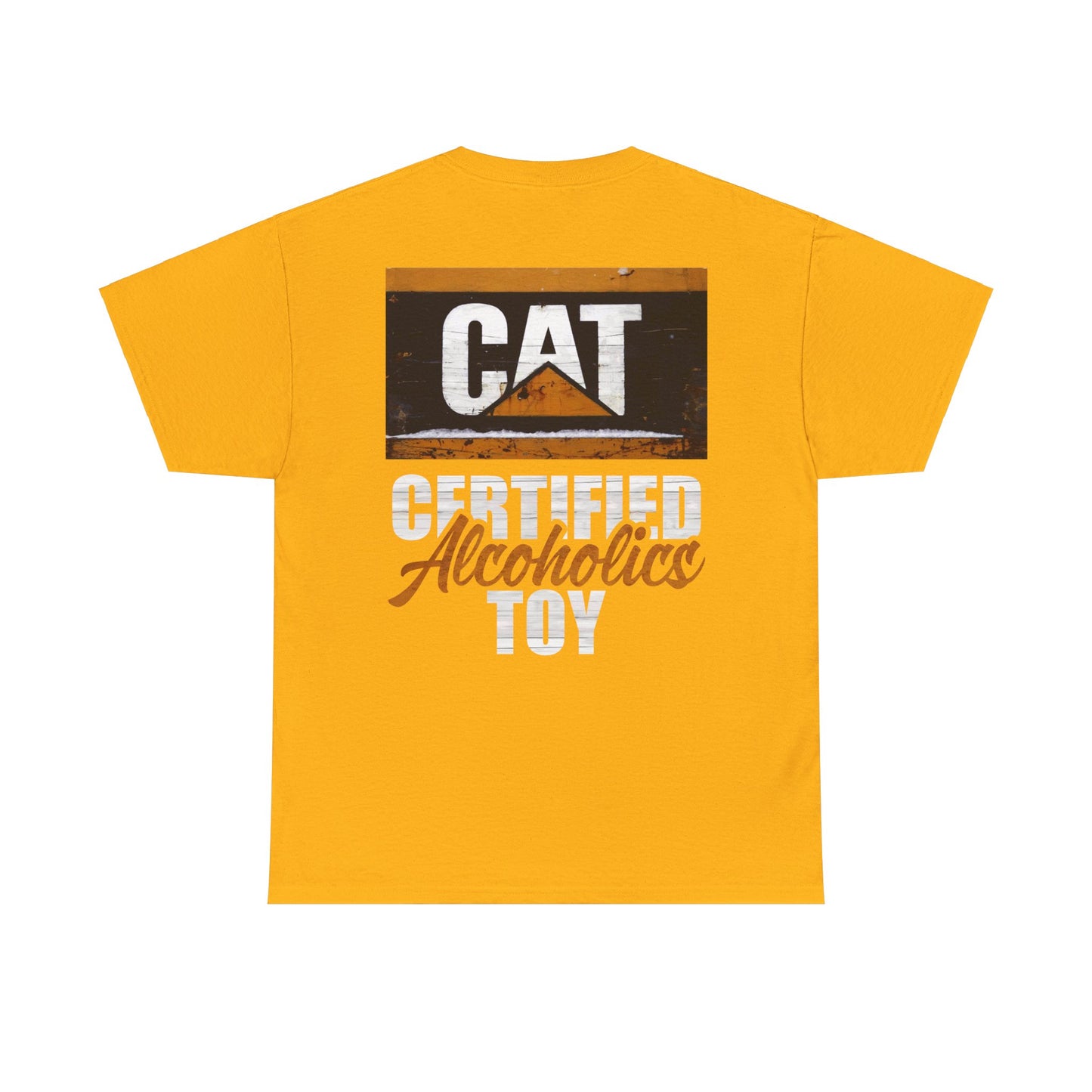 Certified Alcoholics Toy Heavy Cotton Tee | Dirt Society