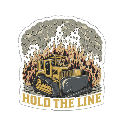 Hold The Line Die-Cut Stickers