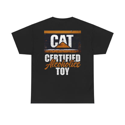 Certified Alcoholics Toy Heavy Cotton Tee | Dirt Society