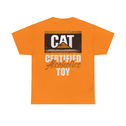 Certified Alcoholics Toy Heavy Cotton Tee | Dirt Society