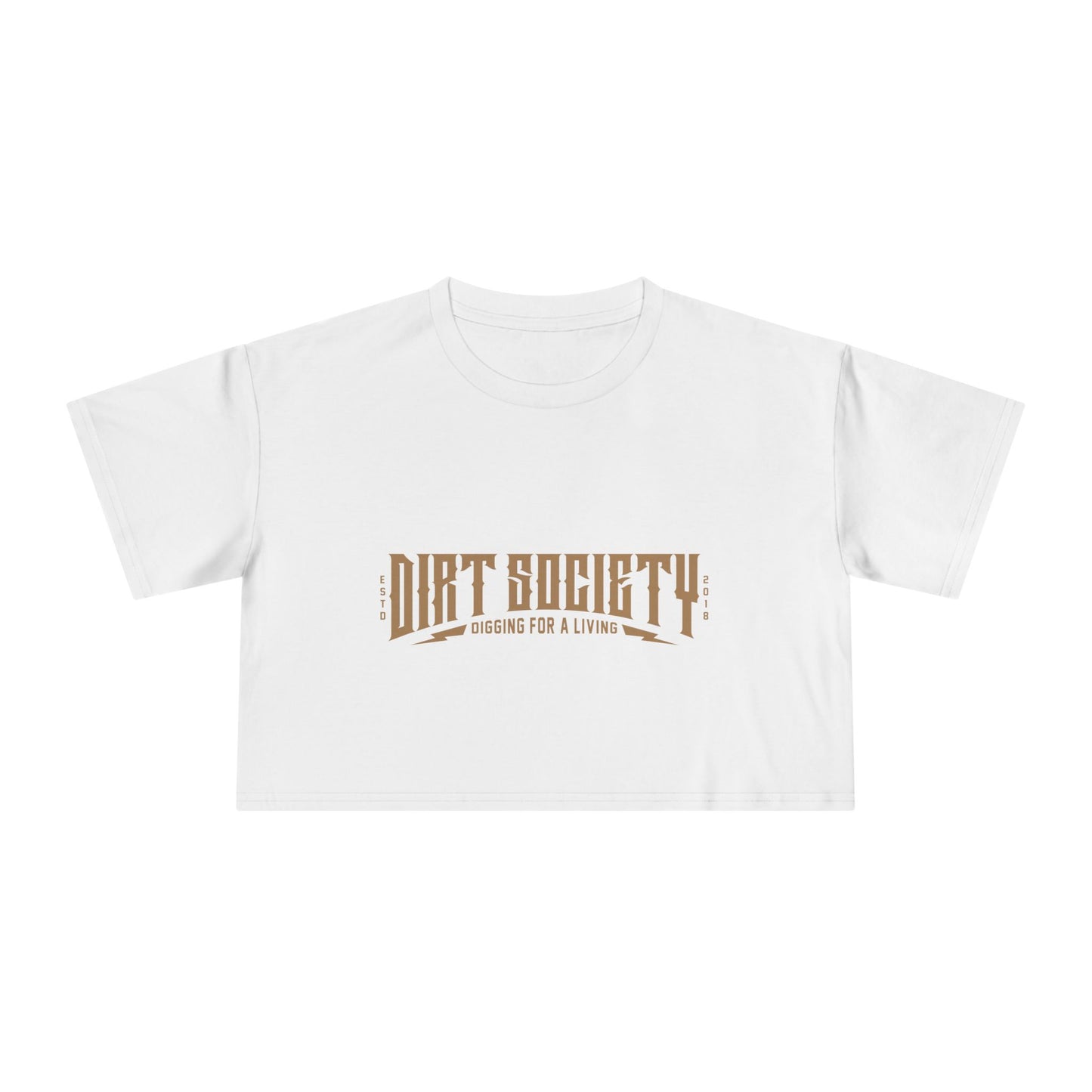 Dirt Society Women's Crop Tee -