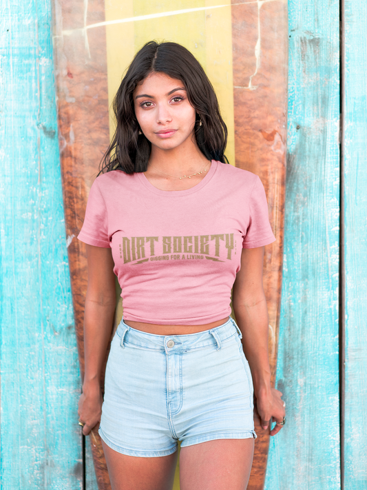 Dirt Society Women's Crop Tee -