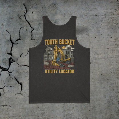 Tooth Bucket Utility Locator- Jersey Tank