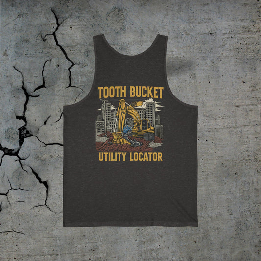 Tooth Bucket Utility Locator- Jersey Tank